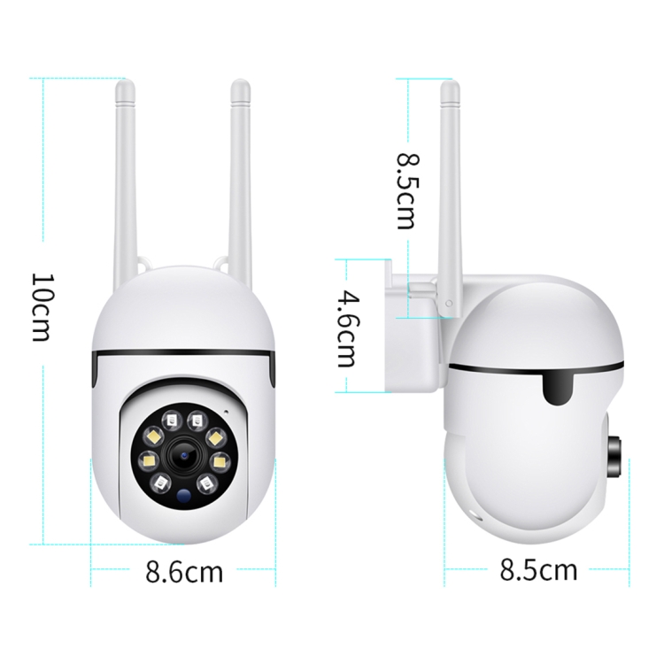 A7 1080P HD Wireless WiFi Smart Surveillance Camera Support Night Vision / Two Way Audio, without Memory, with 16G Memory, with 32G Memory - Image 10