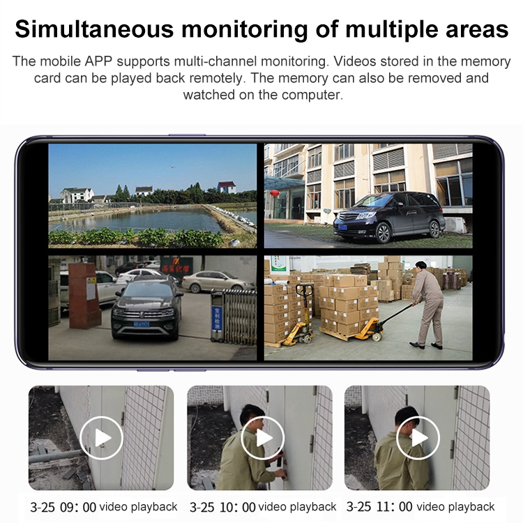 DF-3HBJ 4MP HD IP66 Waterproof Outdoor WiFi IP Camera Support Full Color Night Vision, EU Plug, US Plug, UK Plug - Image 14