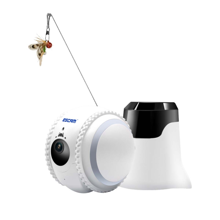 ESCAM QF011 2MP Smart Pet Robot Camera with Night Vision & Remote Control, QF011 - Image 2