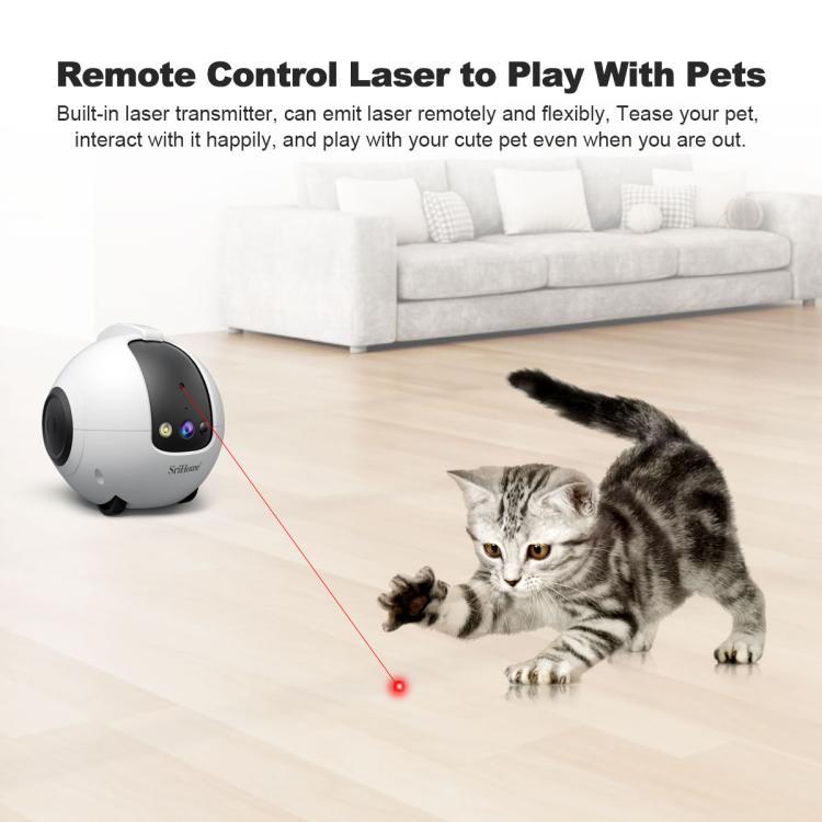 SriHome DH013 Plus 4MP Smart Pet Robot Camera with Auto-Charging Dock, US Plug, UK Plug, EU Plug, AU Plug - Image 12