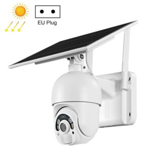 T22 1080P Full HD Solar Powered 4G Network EU Version Camera, Support PIR Alarm, Night Vision, Two Way Audio, TF Card, 4G (EU Version)...