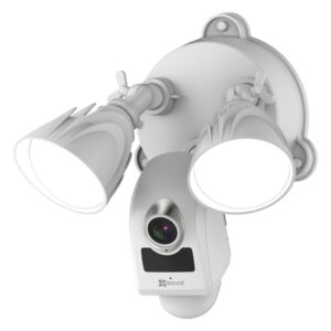 LC1C 1080P Full HD Garden Lamp Security Camera — Outdoor Wireless Monitor with Night Vision, Life Waterproof Protection, and Smart Family Surveillance (CN Plug)